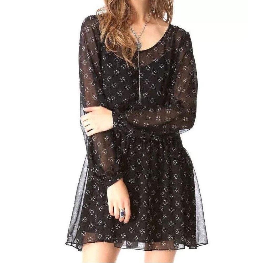 Free People Sheer Baby Dee Dress